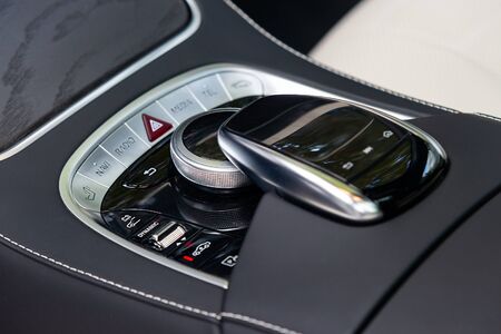 Controllers in a luxurious car
