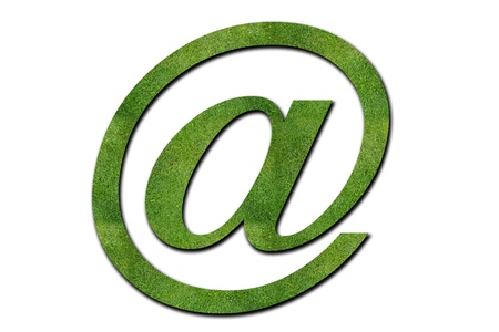 At symbol for mail.mail symbol - at sign - web mail の写真素材