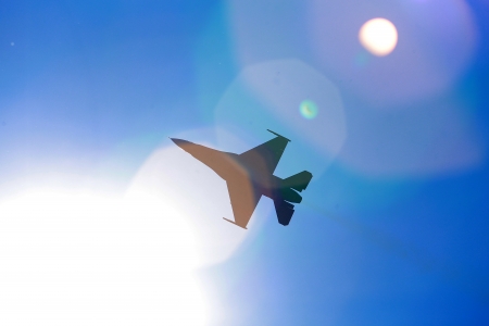 Air Show F-16 Fighting Falconの写真素材