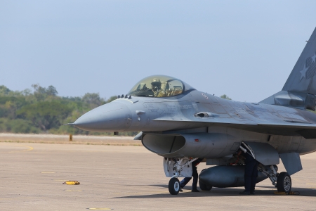 NAKHON RATCHASIMA THAILAND - JANUARY 11: The Children's Day . In this day have Air show from...