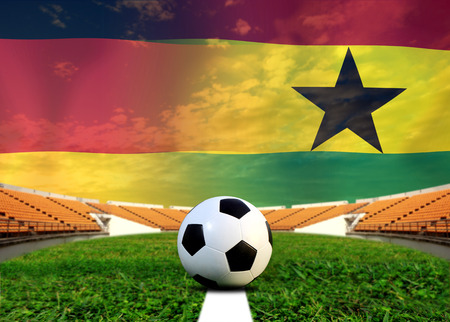 Soccer World Cup 2014 ( Football ) German and Ghanaの写真素材