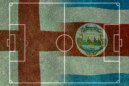 Soccer World Cup 2014 ( Football ) England and Costa Ricaの写真素材