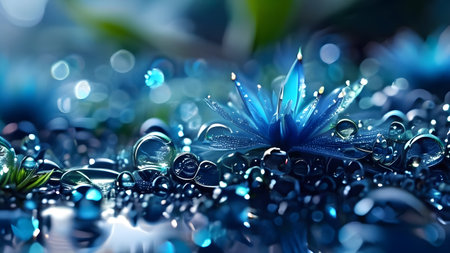 Relaxing and peaceful The combination of 2D and 3D worlds and the popularity of fantasy. Generative AI.の素材