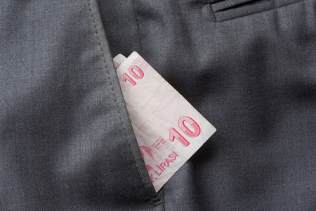 money in pocket