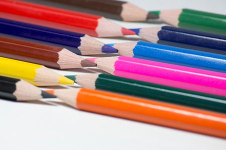 colorful pencilsの写真素材