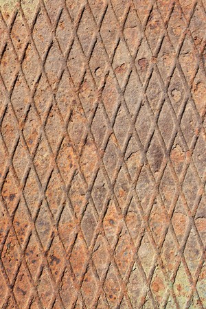 Rusty metal texturedの写真素材