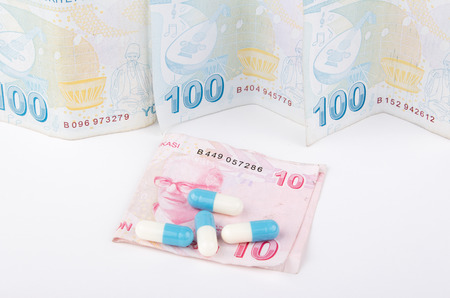 money and pills