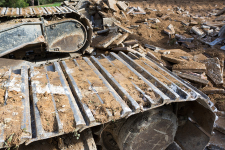 excavator tracks