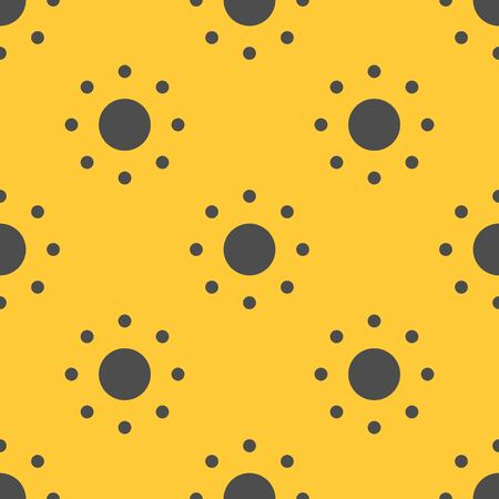 seamless pattern with circle shape vector.