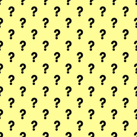 seamless pattern with question mark vector,seamless pattern background.のイラスト素材