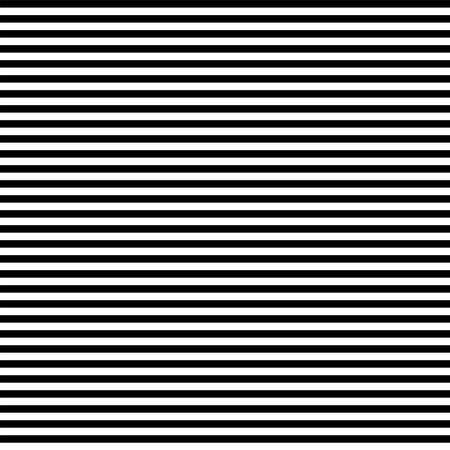 black and white horizontal stripes pattern background,wallpaper,vector illustration,seamless striped backdropのイラスト素材