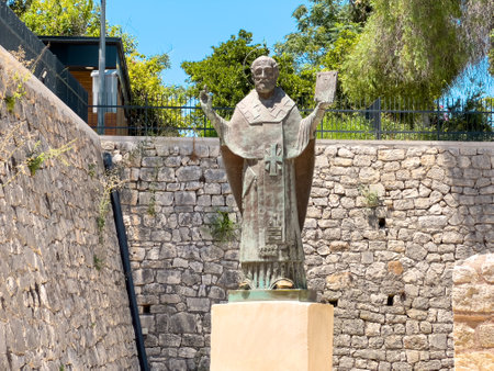 Antalya, Turkey - July 19, 2023: Located in Demre Turkey, St. nicholas churchのeditorial素材