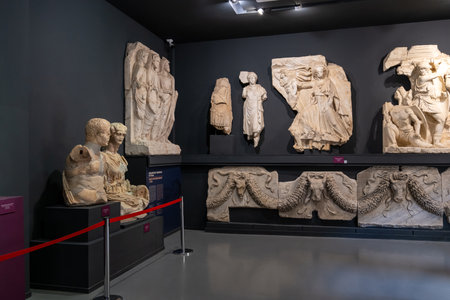Selcuk, Izmir, Turkey - July 5, 2024: The Ephesus Archaeological Museum in Selcuk, Izmir, where the...