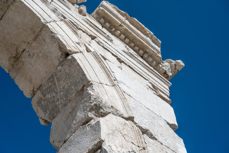 Ruins of the Upper Agora of the Roman city of Sagalassos