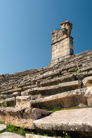 Kibyra Ancient City located in the Horzum neighborhood of Golhisar district of Burdurの写真素材