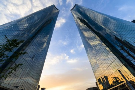 Twin Towers in Nanchangのeditorial素材