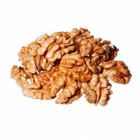 Walnut isolated on white background.の写真素材
