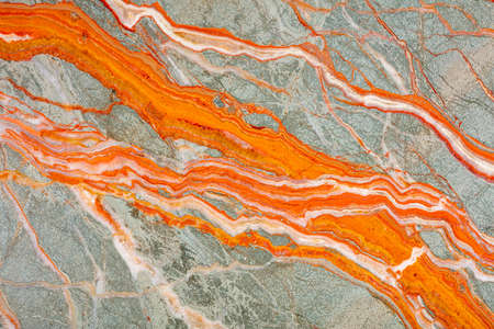 Excellent onyx texture in grey and orange colour.の写真素材