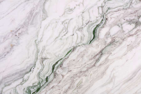 Panda White - polished natural marble stone slab, texture for perfect interior or other design project.の写真素材