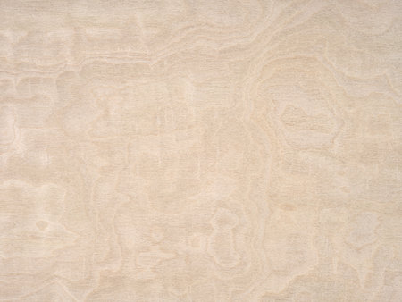 Subtle interplay of light beige and cream swirls in a delicate wood grain pattern, suggesting...