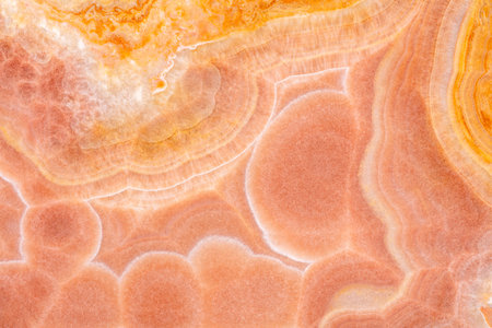 Super exotic orange onyx background in new contrast color, natural texture as part of your design project.の写真素材