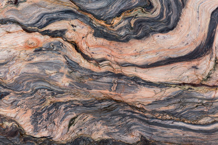 Brown marble stone seamless background pattern or texture.