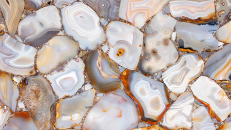 Agate Grey unique semi precious stone texture for luxury interior design.の写真素材