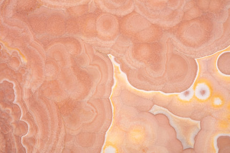 Perfect Pink Onyx background, texture in modern warm tone as part of your new stylish design.の写真素材