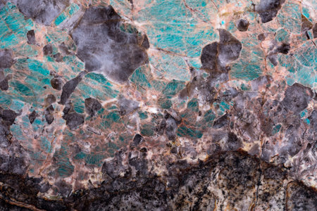Unique Amazonite background as part of your interior artwork.の写真素材