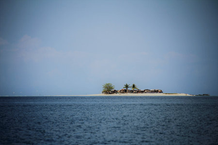 semporna island sabahの写真素材
