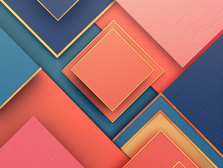 Abstract gold and black art background with Japanese ink painting style, minimal landscape and geometric shapes, suitable for luxury wall art or elegant backgrounds.の素材