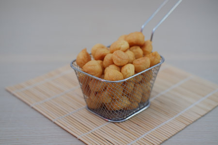 a traditional cake from Indonesia called kue sus