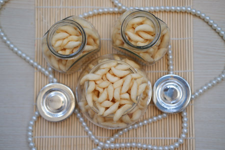 Delicious Crunchy Treats Ready to Serveの写真素材