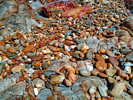 Rocks on the islandの写真素材