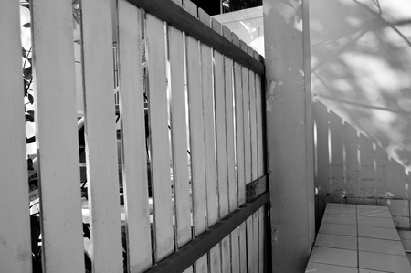 balcony and a seatの写真素材