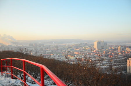 landscape view of cityのeditorial素材