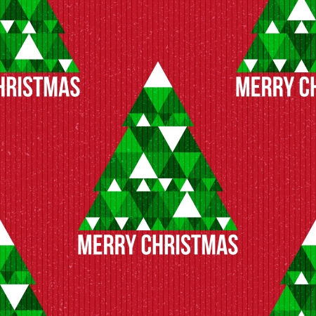 Christmas seamless pattern. Christmas background. Vector illustration. Merry Christmas. Happy New Year. Vector pattern. Vintage vector. Christmas tree. Paper texture. Realistic cardboardのイラスト素材