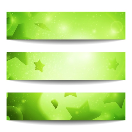 Vector web banners  One, two, three  Presentation slide template  Abstract background  Business background  Technology background  Party background  Music background  Glowing backgroundのイラスト素材