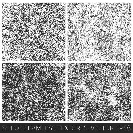 Set of seamless textures  Seamless pattern  collection  Retro texture  Vintage texture  Dark texture  Old pattern  Old texture  Design elements  Abstract backgroundのイラスト素材