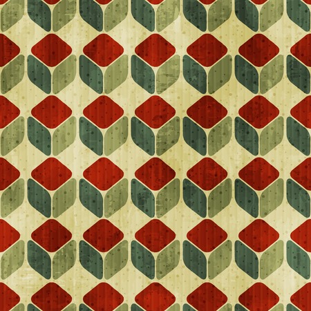 Retro vector seamless pattern. Vintage seamless pattern. Vector abstract background. Retro vector background. Paper vector texture. Wrapping paper pattern. Package design. Old pattern. Textured paperのイラスト素材