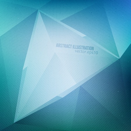 Abstract vector blue background with halftone texture. のイラスト素材