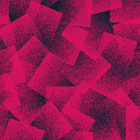 Vector Abstract Stippled Weird Seamless Patternのイラスト素材