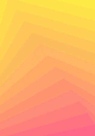 Minimalist Modern Geometrical Lines Yellow Pink Gradient Vertical Background Design Template