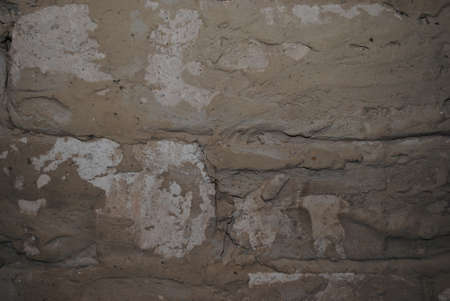 yellow brick wall textureの写真素材