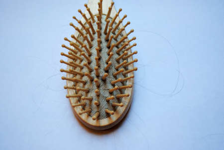 hair loss can indicate health problemsの写真素材