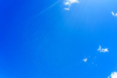 beautiful blue sky with cloudの写真素材