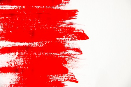 Texture paint on white background. Selective focus. natureの写真素材
