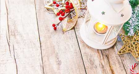 Christmas background. happy New Year. Selective focus holideyの写真素材