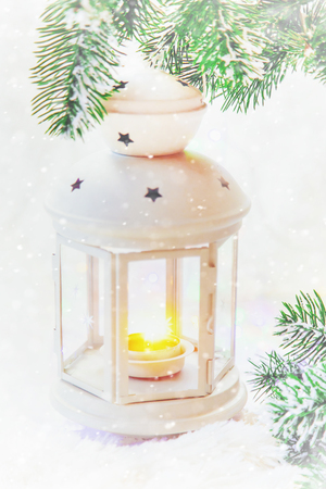 Christmas background. happy New Year. Selective focus holidayの写真素材