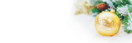 Christmas background. happy New Year. Selective focus Holidayの写真素材